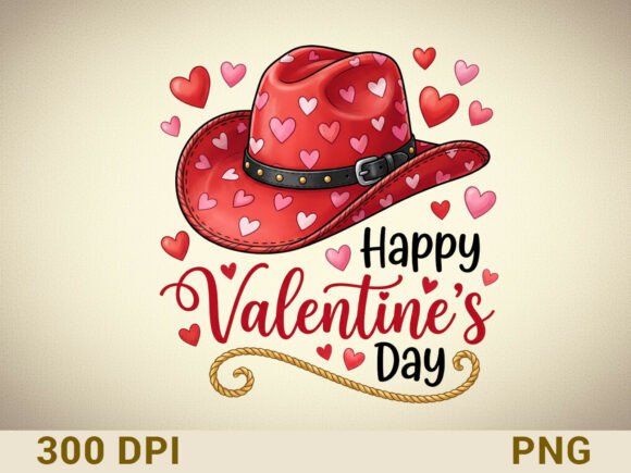 Download Cowgirl Valentine Love PNG Design - Premium Resources