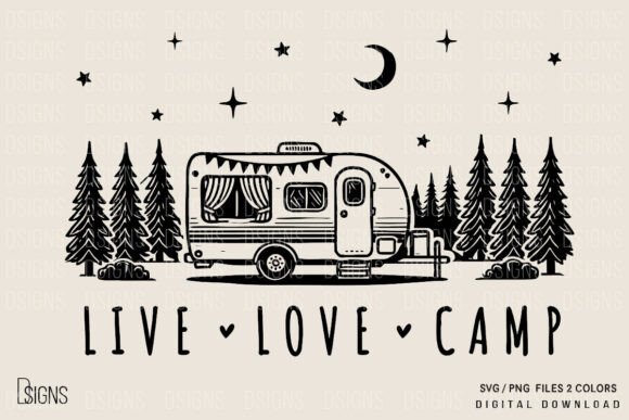 Download Camping Svg Summer Trip Live Love Camp - Love Collection