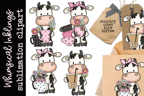 Download Country Cows Love Coffee Clipart - Love Collection