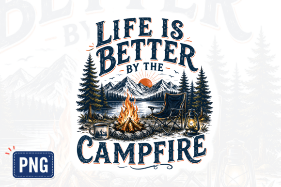 Download Life is Better Campfire PNG - Premium Resources