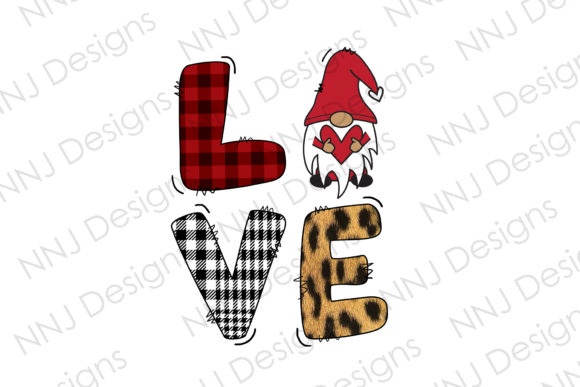 Download Love Gnome Sublimation Valentine's Day - Love Collection